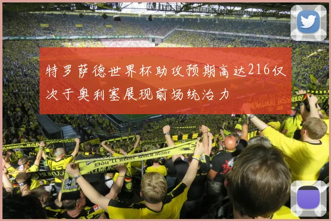 特罗萨德世界杯助攻预期高达216仅次于奥利塞展现前场统治力